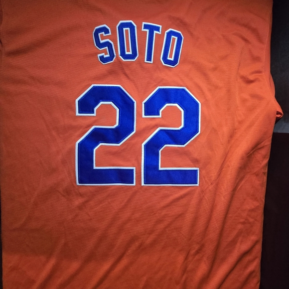 New York Mets #22 Juan Soto 2025 Spring Training All Stitched Jersey Mens XXL - Picture 11 of 12